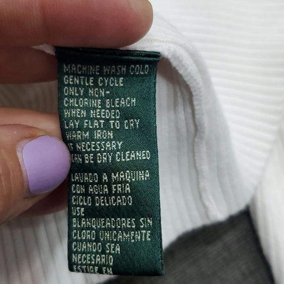 💥50% sale💥Ralph Lauren v neck cable knit PS #911 - Picture 7 of 7